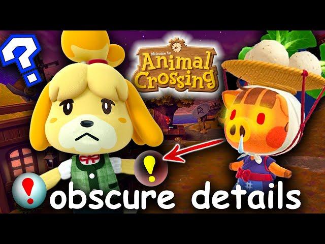 20 Minutes of Obscure Animal Crossing Details You Probably Missed...