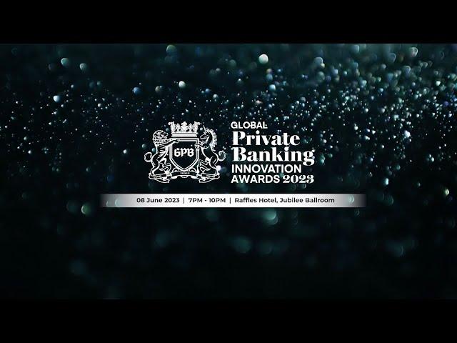 (GPB23) Global Private Banking Innovation Awards 2023 Gala Dinner