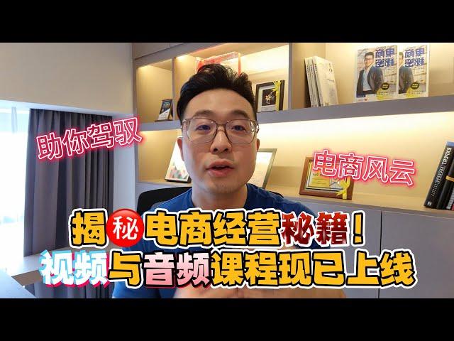 电商经营秘籍揭秘！视频与音频课程，助你驾驭电商风云｜Bjorn Gan