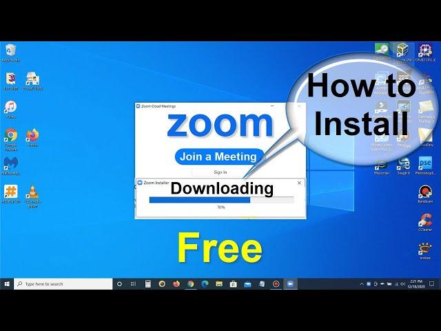 How to download zoom & zoom install on Laptop - Easy & Fun
