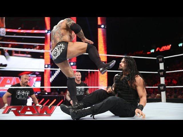 Roman Reigns vs. Batista: Raw, May 12, 2014