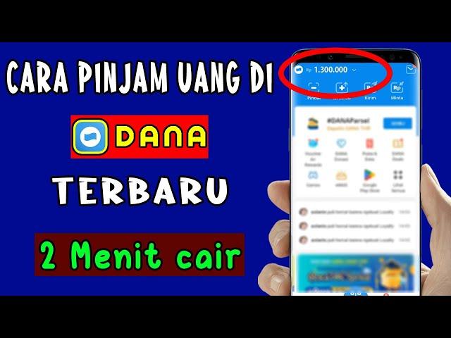 Cara Pinjam Uang di DANA Terbaru 2023 - Tanpa KTP Pinjaman Saldo Dana Tanpa Dana Paylater