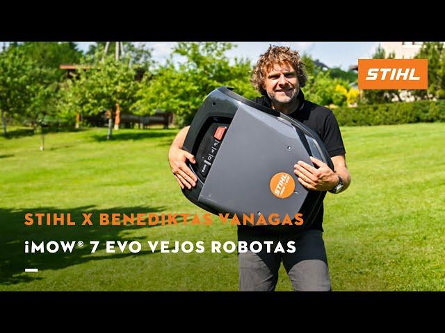 STIHL iMOW® EVO – naujos kartos, revoliuciniai vejos pjovimo robotai