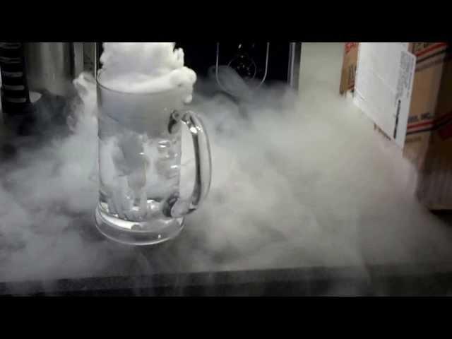 Dry ice fun