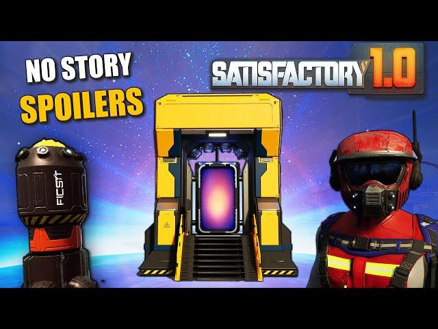 I Played Satisfactory 1.0 It's AWESOME - Here's Everything New