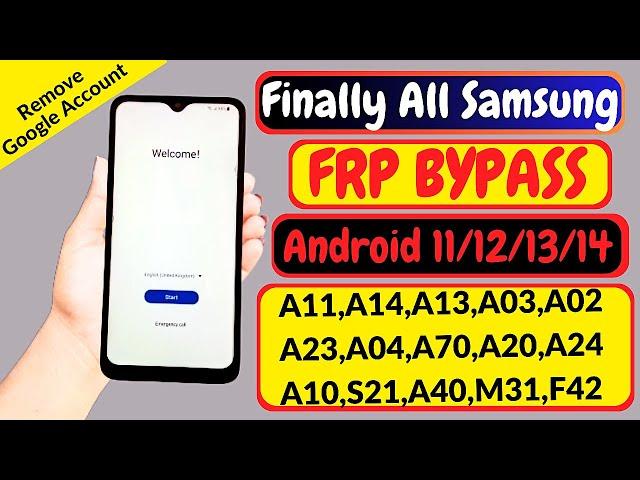 Finally Without Pc2024 All Samsung FRP Bypass Android 12/13/14 Without Pc Unlock Google Account