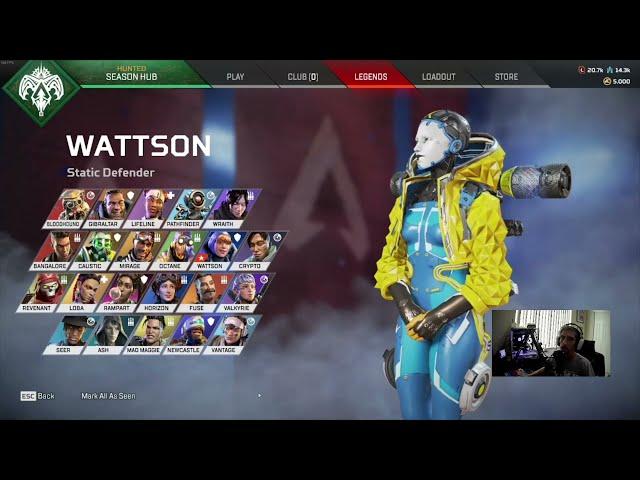 All Legendary Skins For Wattson Since Launch