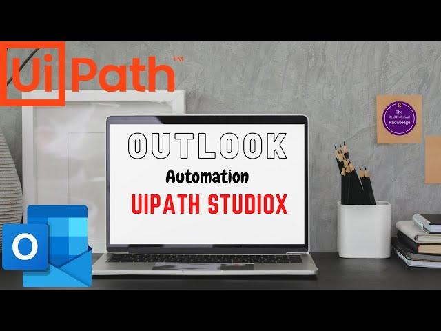 How to Automate Outlook - UiPath StudioX Outlook Automation - Save Attachment