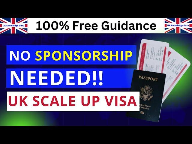 How to Apply UK SCALE-UP VISA 2024 | Low Visa Application Fees than Skilled Worker Visa