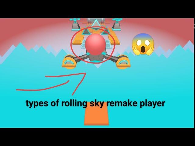 how player plays rolling sky remake