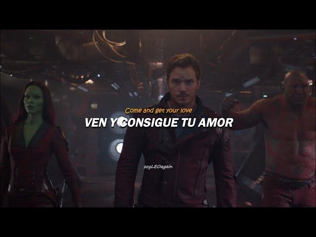 "Come And Get Your Love" // Guardians Of The Galaxy Vol. 1 // Subtitulado Español + Lyrics