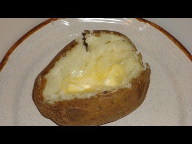 Baked Potato Easy Oven Baked Recipe