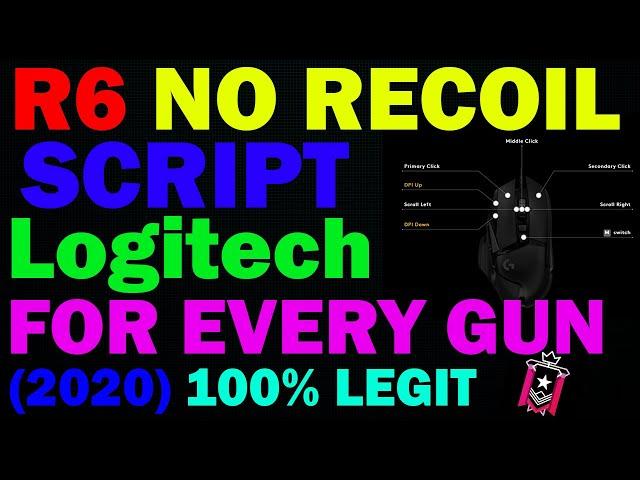 Rainbow Six No Recoil Script Logitech (EZ)