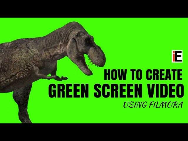 How to create a green screen video - fllmora