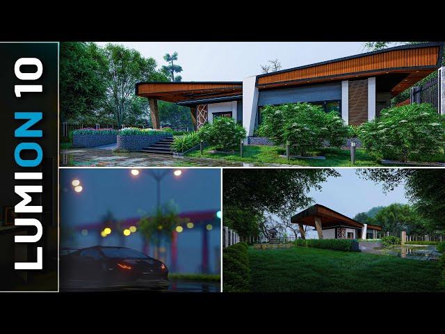 Cinematic Lake House Trailer - Lumion 10 | JAY Architect |