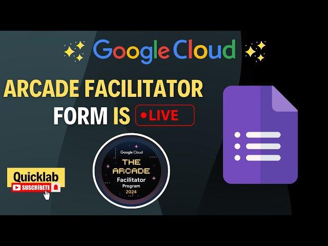 How to Fill Arcade Facilitator Form 2024 || #qwiklabs || #arcade_facilitator #arcade