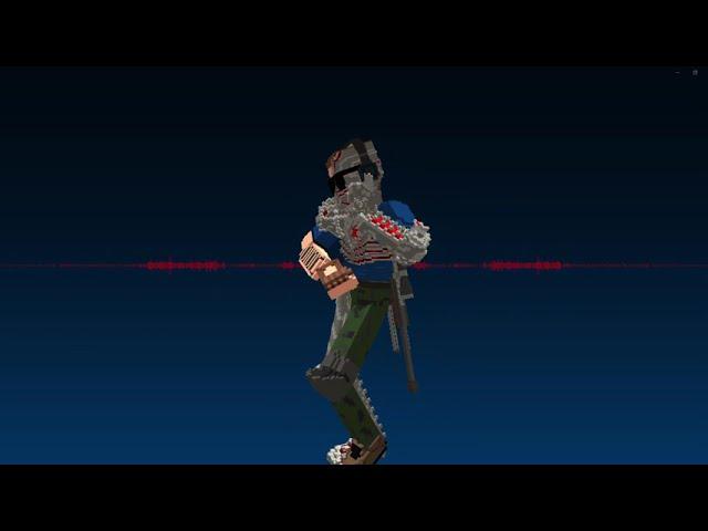 Cyborg can dance (first official green screen video I’ve made)