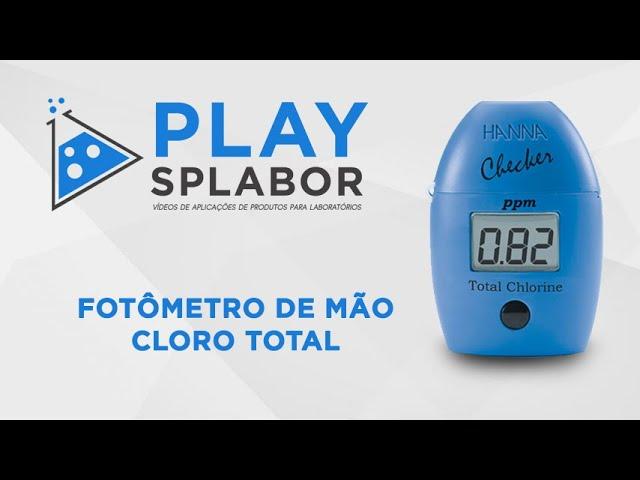 Fotômetro de Mão - Verificador de Cloro Total - Modelo HI 711