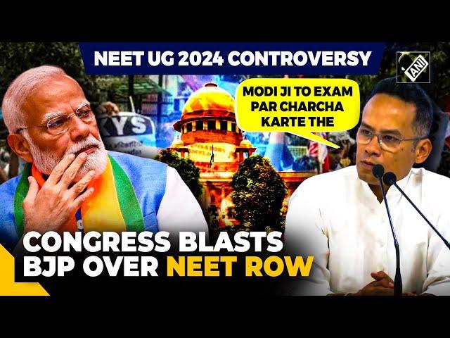 NEET Controversy: “Irresponsible, insensitive…” Congress blasts Centre, demands SC- monitored probe