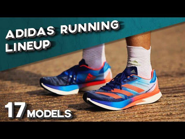 ADIDAS Running Lineup 2022. 17 models Review and Comparison.