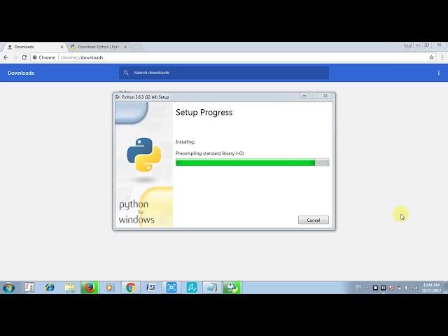 Install Python 3.6.3 to Windows 7