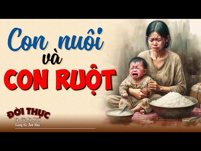 Khóc cả đêm khi nghe truyện "CON NUÔI VÀ CON RUỘT" | Kể Chuyện Đêm Khuya #doctruyendemkhuya