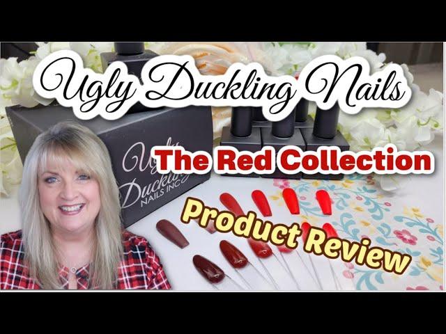 Ugly Duckling Nails | Red Collection | Product Review