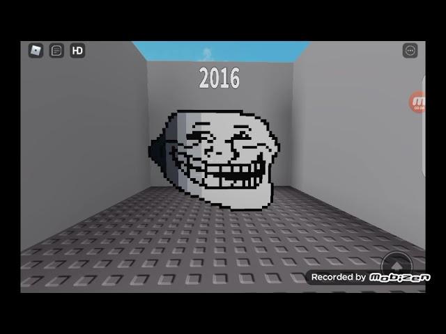 Evolution of troll face