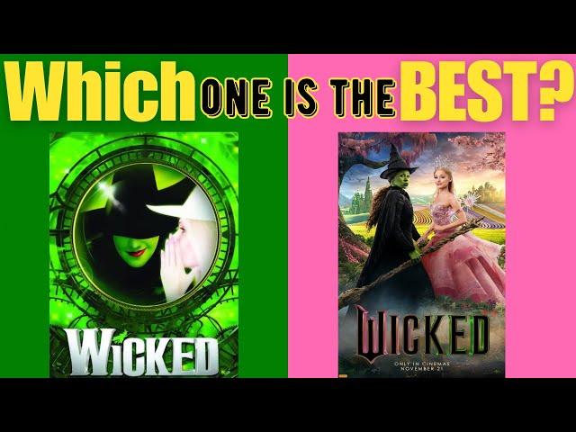 An unnecessarily detailed comparison between Wicked the Stage Musical and Wicked the Movie musical