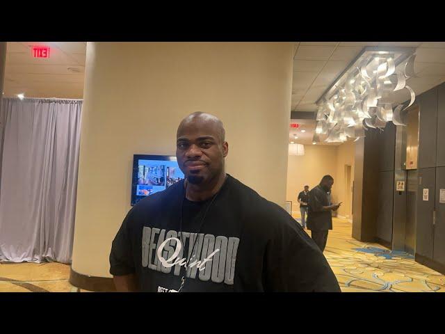 Quinton Eriya before NY Pro