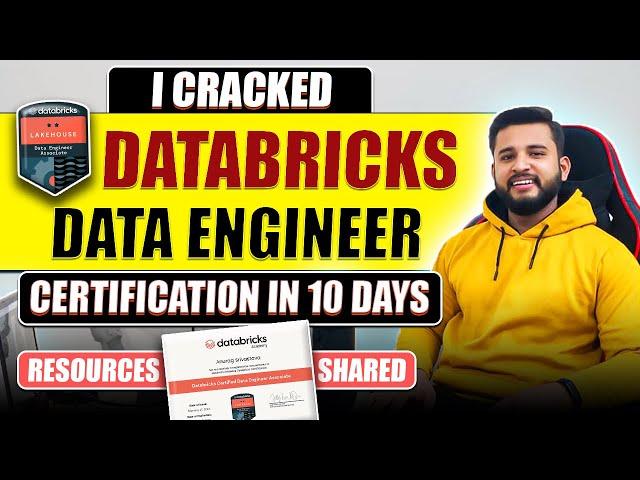 CRACKED DATABRICKS DATA ENGINEER CERTIFICATION EXAM IN 10 DAYS | WITH 90% SCORE | SHARED RESOURCES