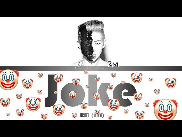 RM - JOKE (Color Coded Lyrics|ПЕРЕВОД НА РУССКИЙ|КИРИЛЛИЗАЦИЯ) FF2COLORCODED