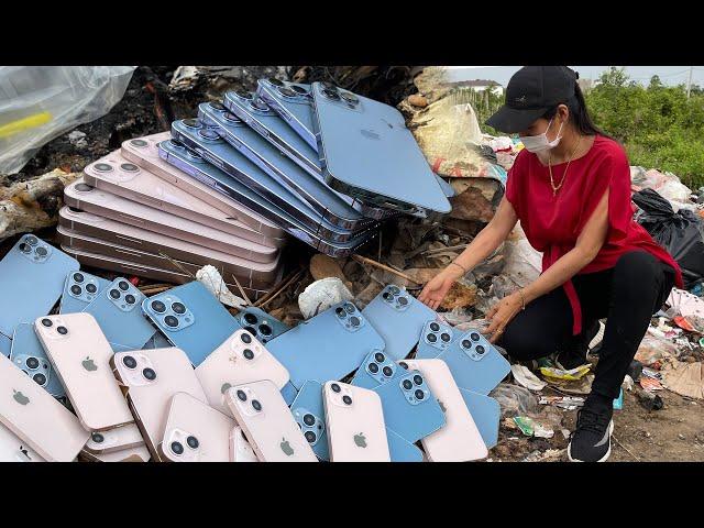 It's a lot of iPhone 13 & iPhone 13 Pro Max in the Landfill near the city