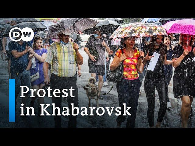 Anti-Putin protests in Russia's Khabarovsk spread to other cities | DW News