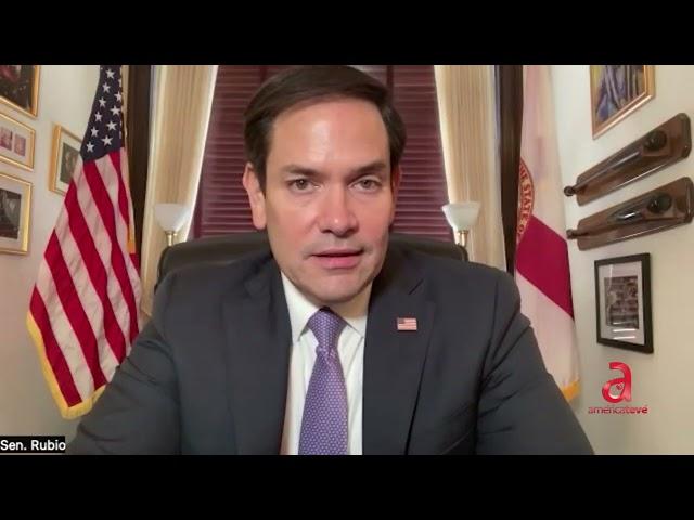 El senador Marco Rubio pide más sanciones contra el régimen de Venezuela tras fraude electoral