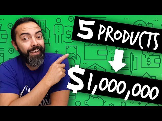 How I Made Over $1,000,000 with 5 Products (Affiliate Marketing Tips)