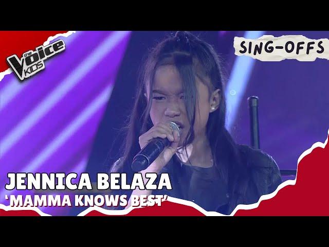 Jennica Belaza brings power and confidence to ‘Mamma Knows Best’! | The Voice Kids