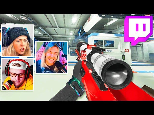 Killing Twitch Streamers in COD Search and Destroy (HILARIOUS REACTIONS)