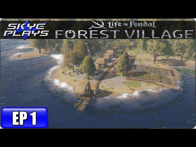 Life Is Feudal Forest Village Let's Play / Gameplay - Ep 1 - Medieval City Building Simulation Game