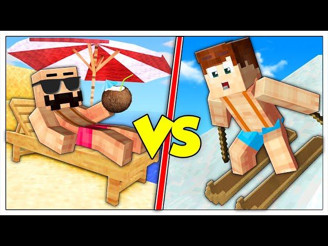 COSA PREFERISCI TRA MARE E MONTAGNA? - Minecraft ITA