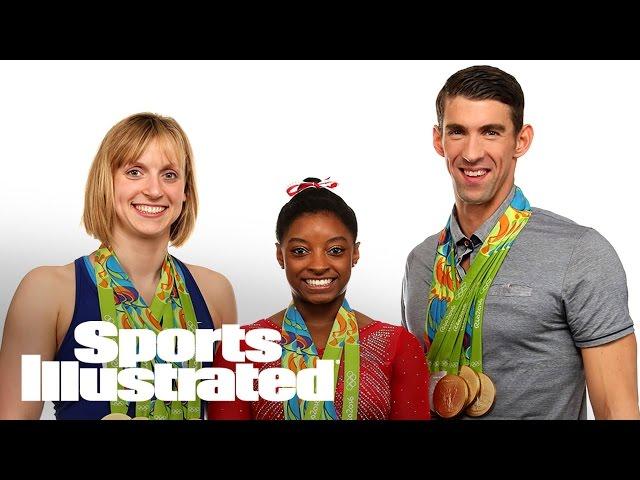 Behind the Scenes: Ledecky, Phelps, and Biles Cover Shoot | Sports Illustrated