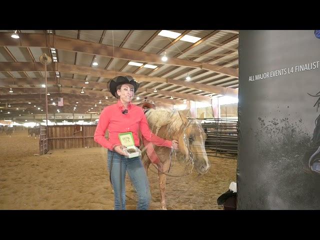 SWRHA Futurity & Show Novice Horse Non Pro Level 3 high point champions - Lindsey McCutcheon