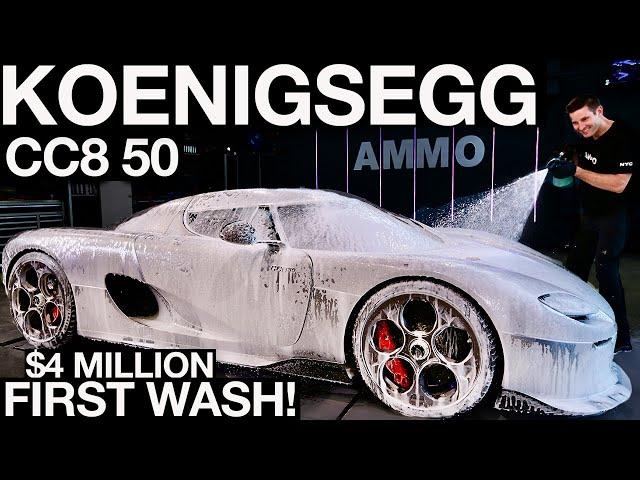 Koenigsegg CC850 First Wash and Drive INSANE Manual Hyper Car!