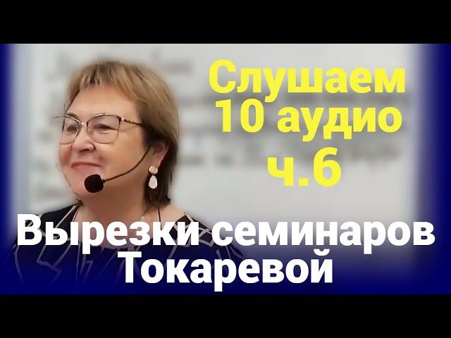 10 YT аудио Вирезок ч.6 (Декабрь 2023 - Январь 2024). Вырезки семинаров Токаревой