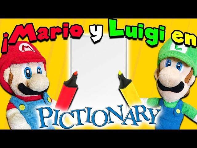 ¡Mario y Luigi en Pictionary! - CMB en Español