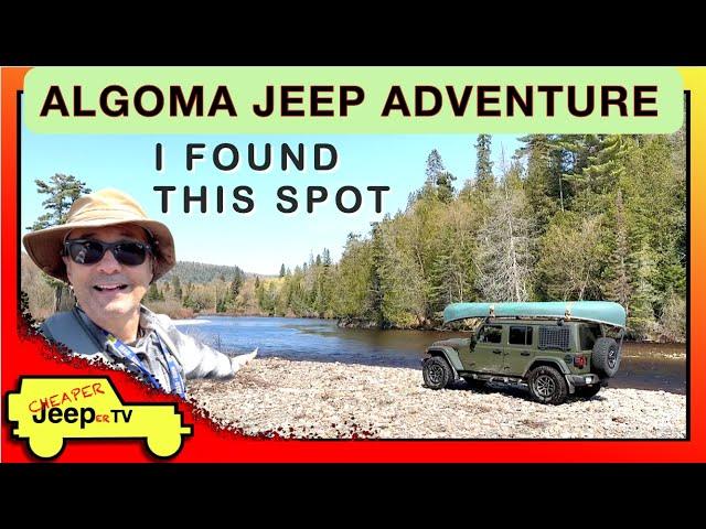 Algoma Offroad, Camping and Fishing Adventure with My Jeep