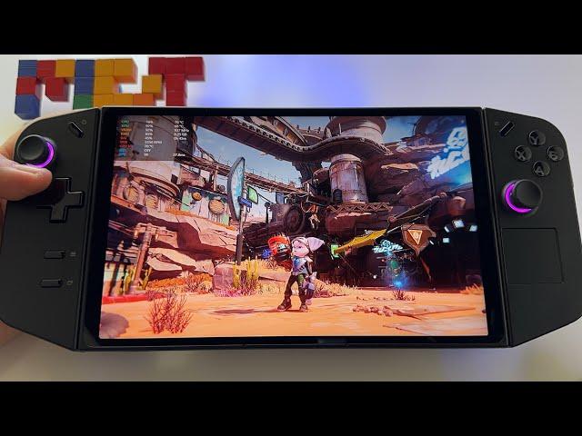 Ratchet & Clank | Lenovo Legion Go 800p handheld gameplay | 8APU1 AMD Ryzen Z1 Extreme