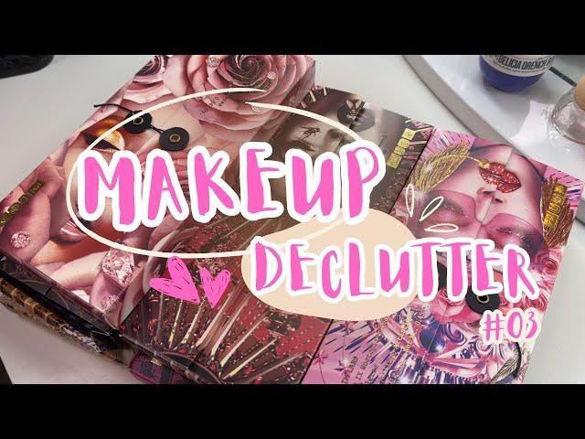 MAKEUP DECLUTTER PART 3 | EYESHADOW PALETTES AND SINGLES!