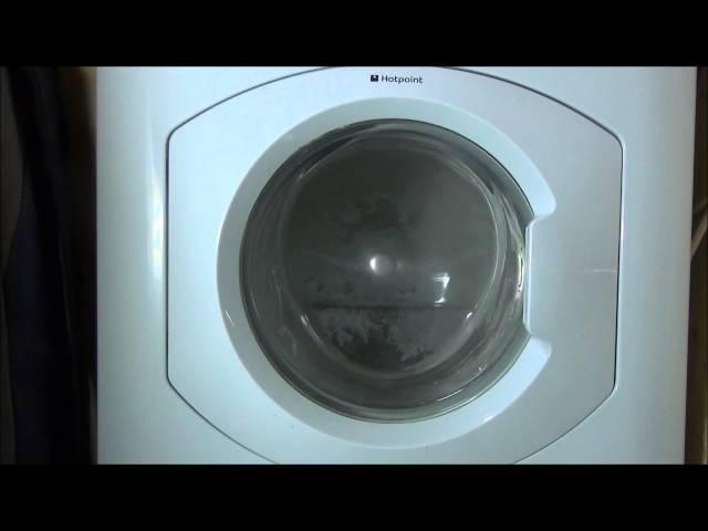 Hotpoint Futura HF8B593 Washing Machine : Cotton Final spin 1500rpm (10/10)