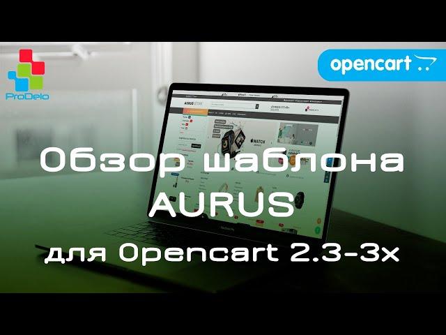 Обзор шаблона Aurus. Opencart шаблон для версий 2.3/3x  #27